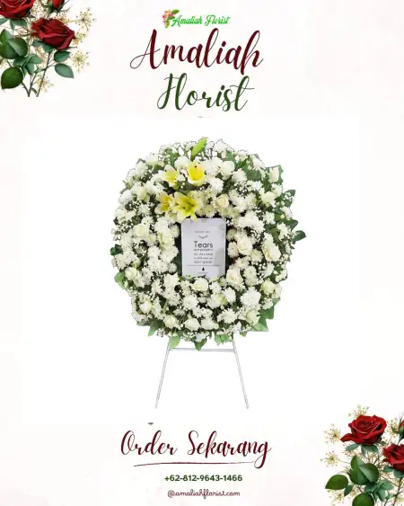 Krans Bunga Duka Krampon